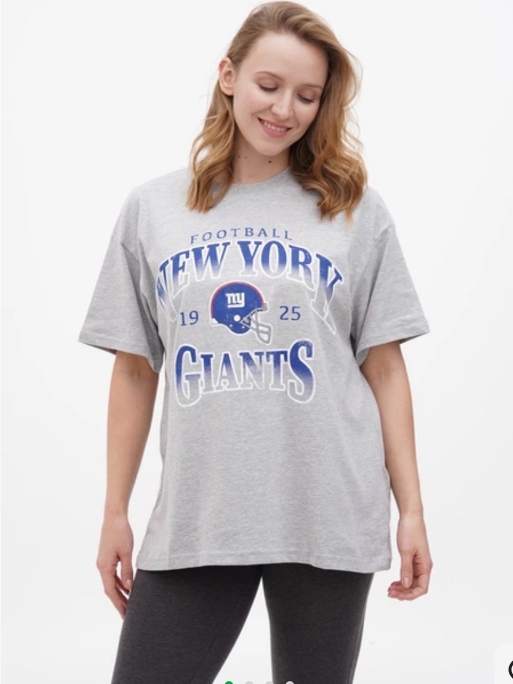 New York Giants Grey Graphic Tee